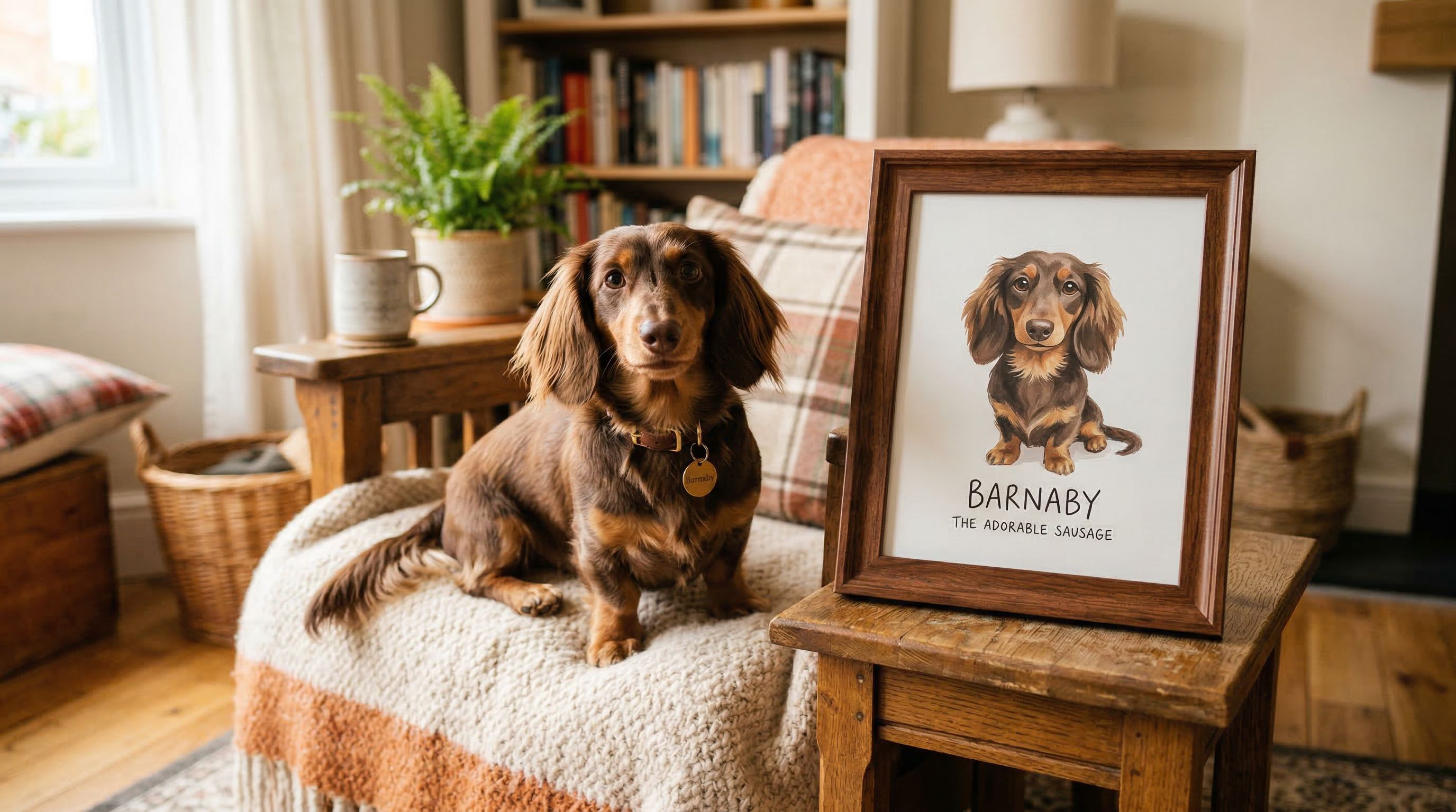 The World's Longest Dog Deserves the Biggest Portrait