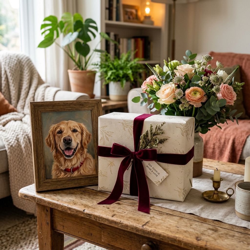 A Gift as Unique as Her Dog