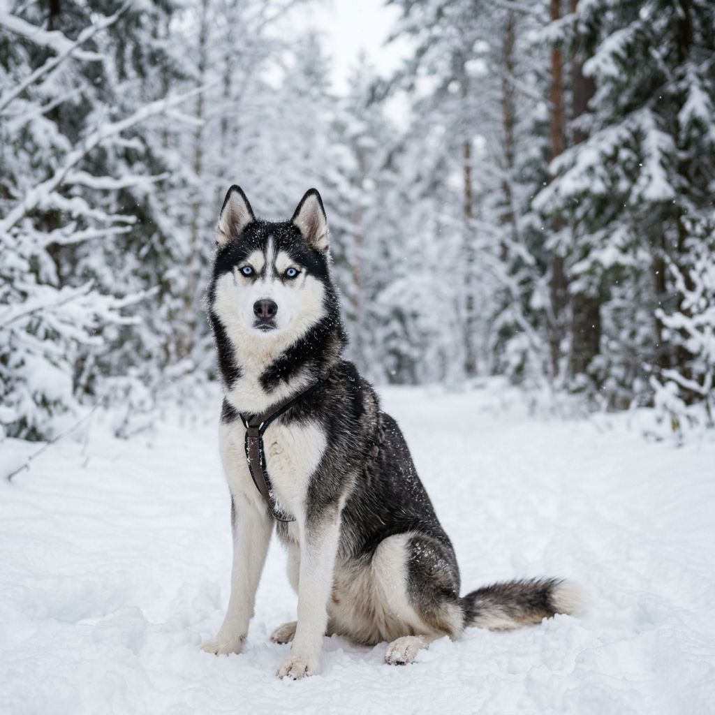 Built for Huskies — Blue Eyes, Bold Markings, Wild Soul