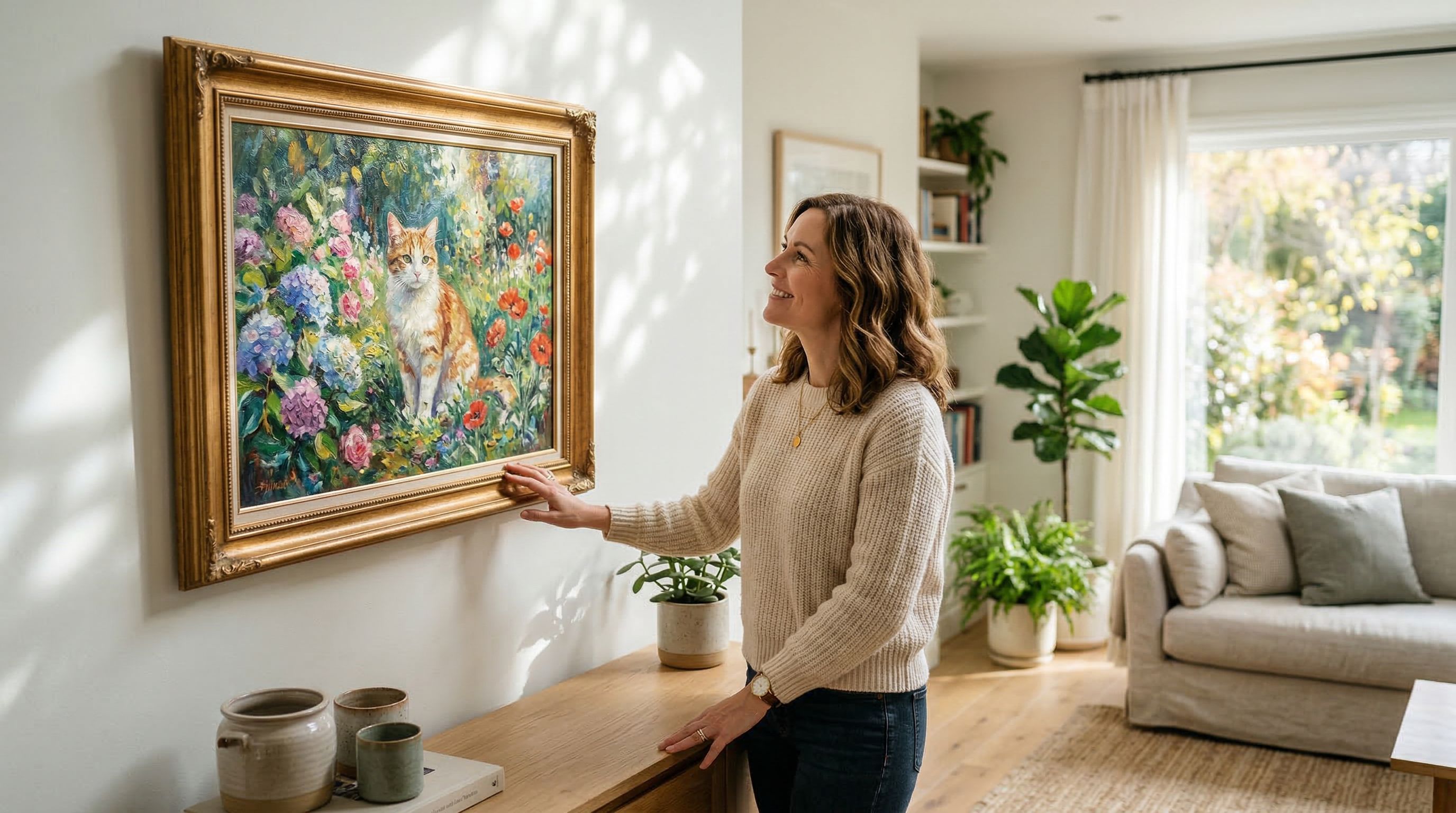 Impressionist Pet Painting — Light, Color & Soul