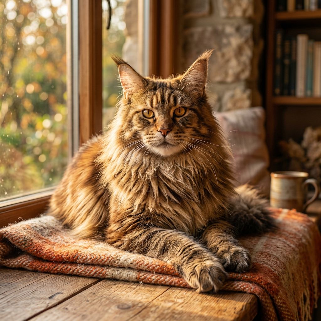 For Maine Coon Parents — The Gentle Giants Deserve Giant Portraits