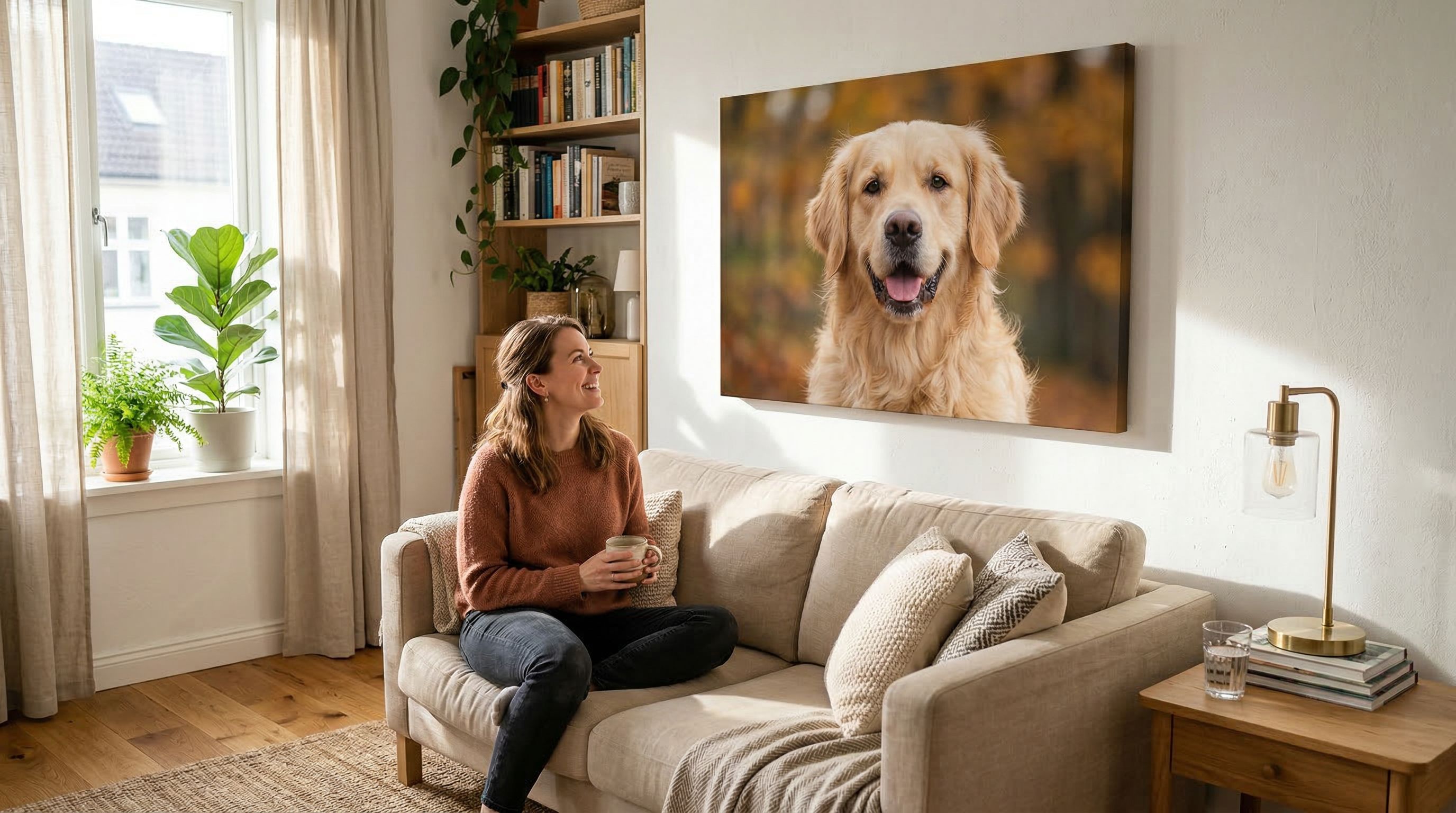 Your Pet Portrait, Perfectly on Canvas