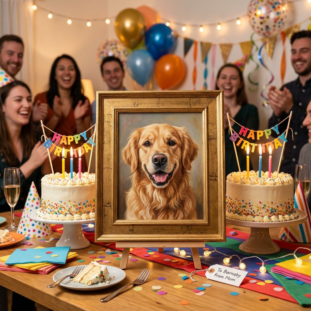 Why Pet Portraits Beat Every Other Birthday Gift