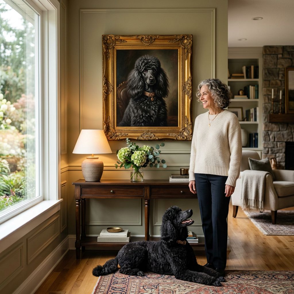 AI That Renders Poodle Curls Beautifully