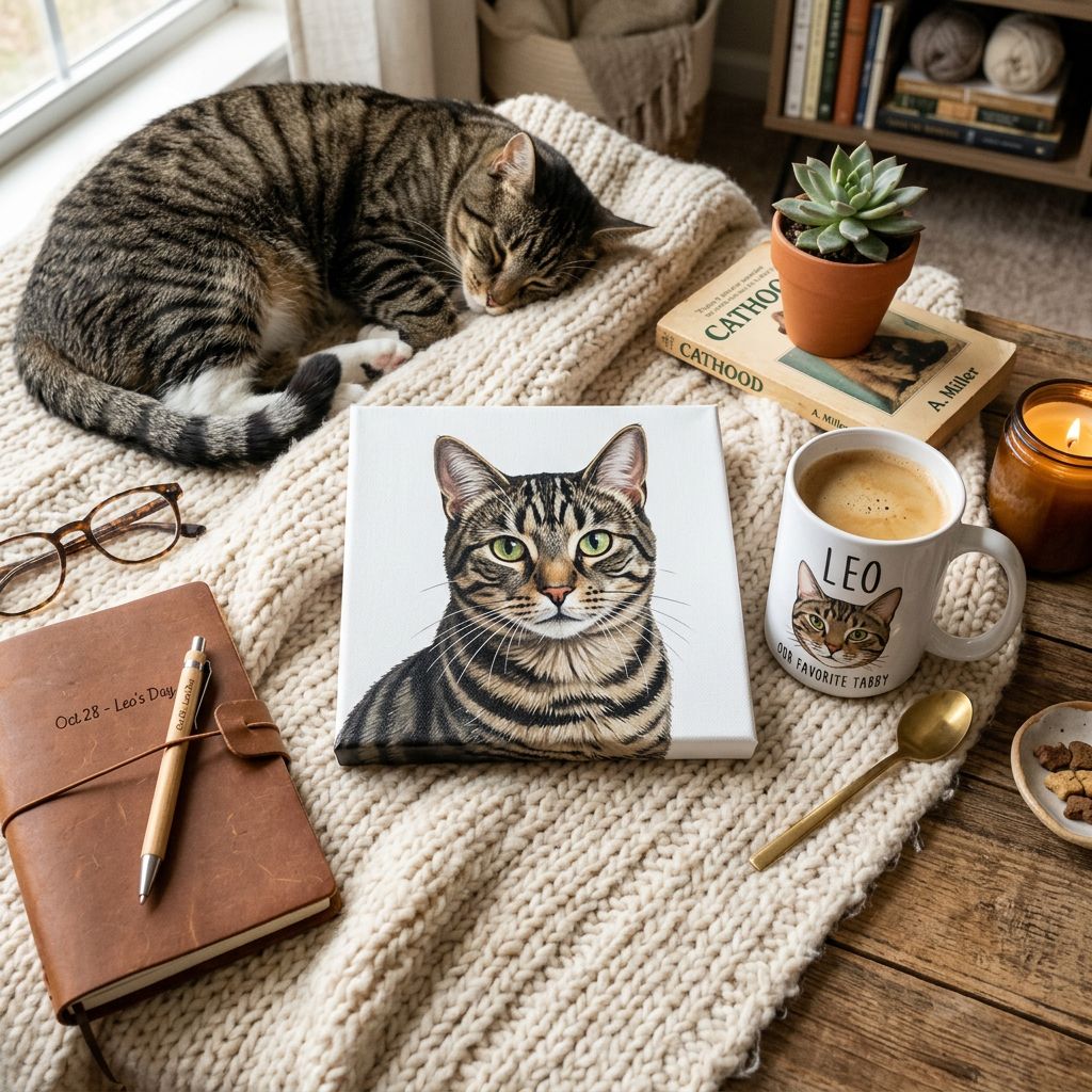 Custom Cat Gifts for People Who Understand That Cats Are People Too