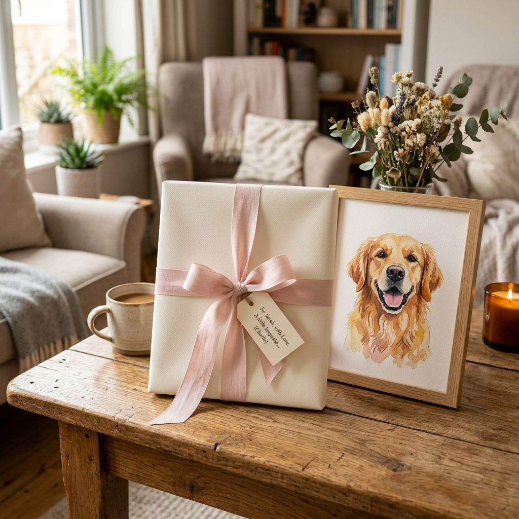 A Watercolor Pet Portrait Makes the Perfect Gift